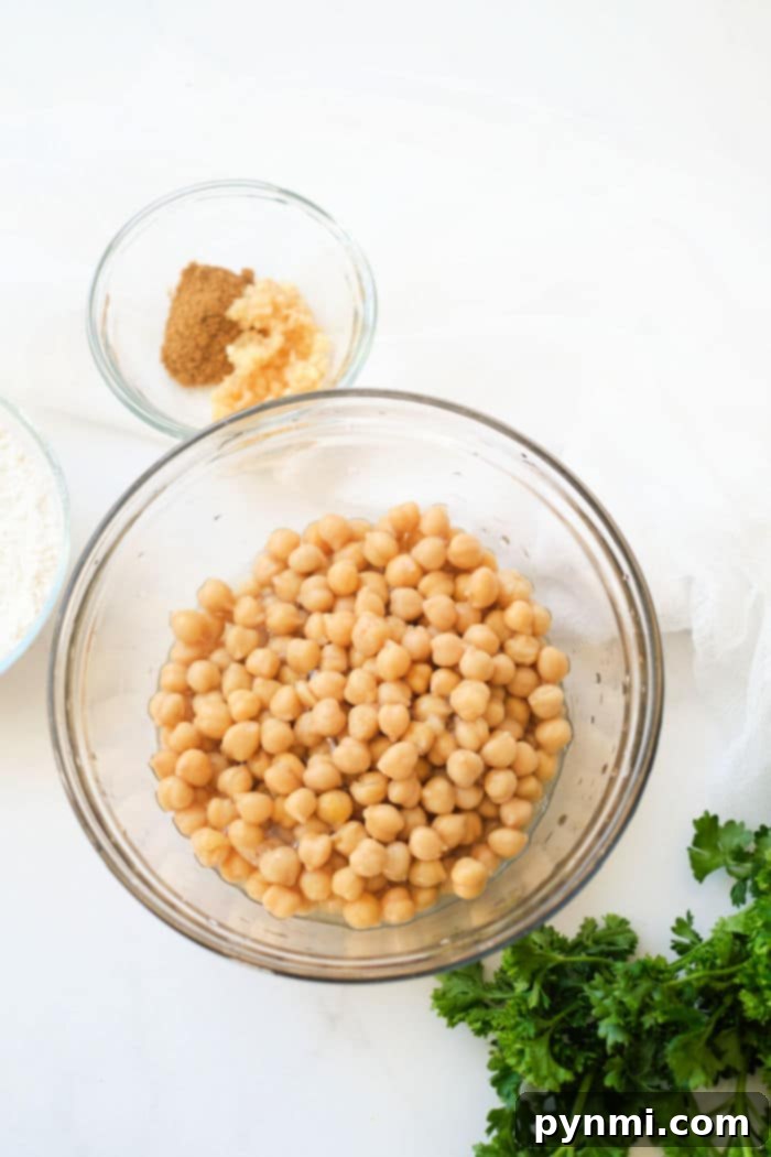 Golden Crispy Air Fryer Falafel 10 chickpeas