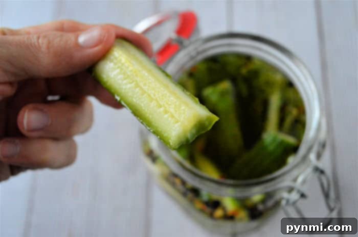 Crafting Crisp Dill Pickles at Home 8 A stack of delicious dill pickles ready to be served