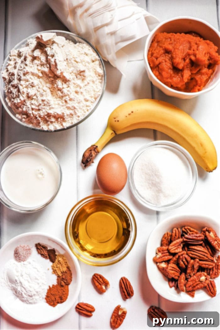 Banana pumpkin Muffins
