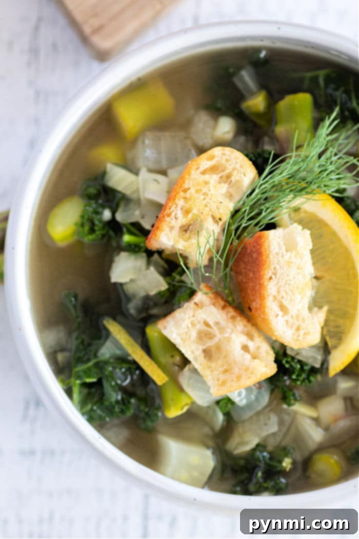 Vibrant Asparagus Spinach Soup 2 Dutch Oven Soup - Healthy Dairy-Free Asparagus and Spinach Soup