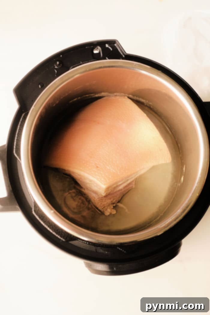 Quick & Tender Instant Pot Pork Belly 4 pressure cooker pork belly