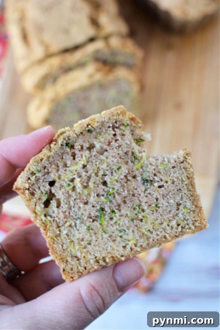 Perfect Air Fryer Zucchini Bread 8 zucchini bread
