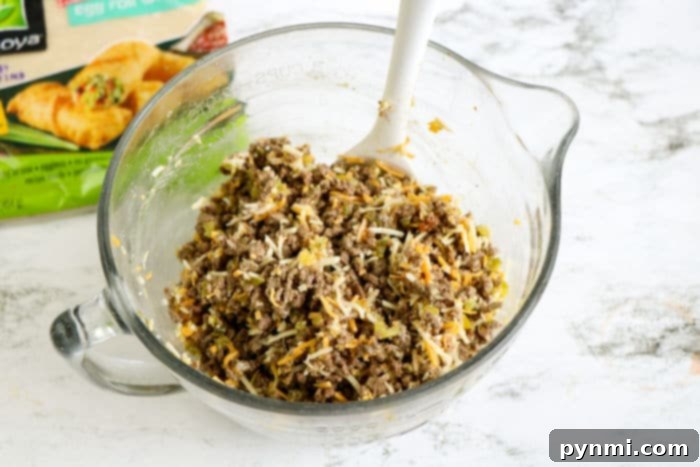 Crispy Beef Egg Rolls 5 ground beef Egg Roll filling