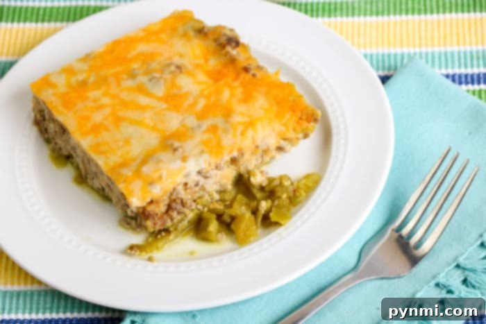 Poblano Fiesta Bake 7 Inviting Green Chile Casserole Recipe Serving Suggestion