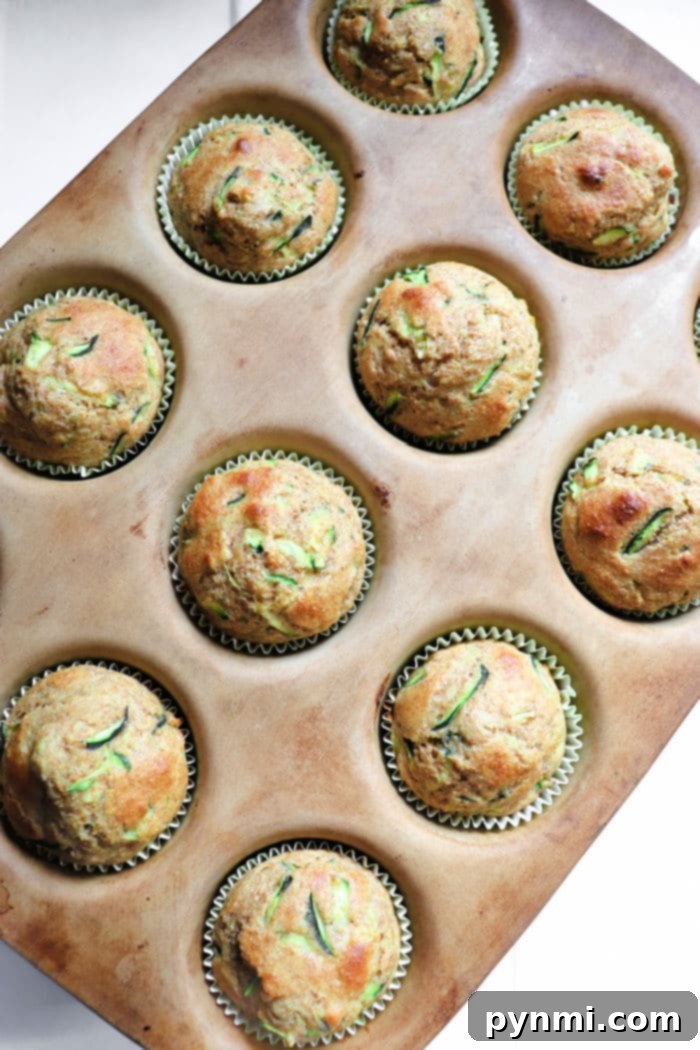Deliciously Healthy Zucchini Applesauce Muffins 10 easy zucchini muffins