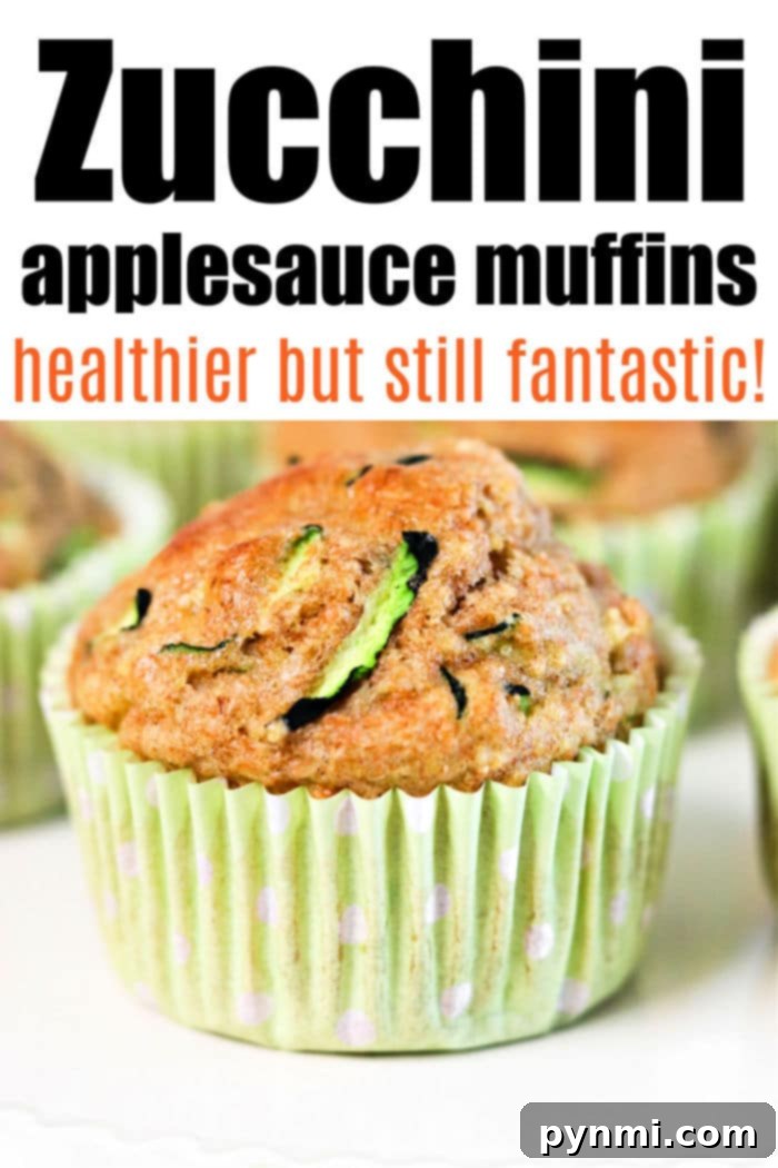Deliciously Healthy Zucchini Applesauce Muffins 6 Healthy Zucchini Muffins