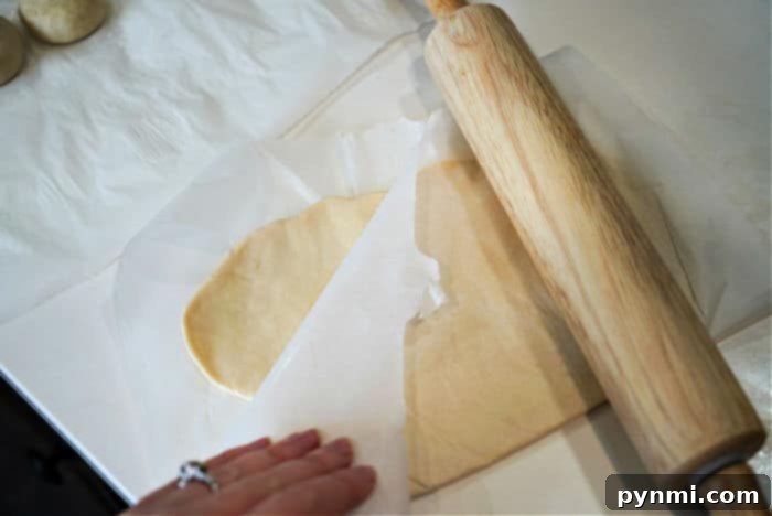 frozen dough after combining and partial rolling