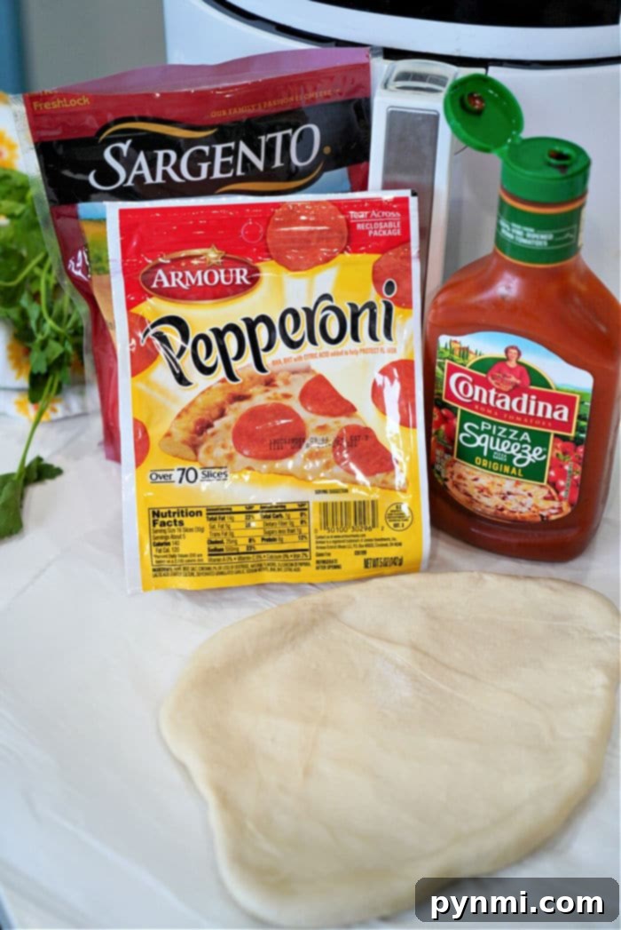 Craft Your Own Savory Pockets 5 homemade air fryer pizza pockets