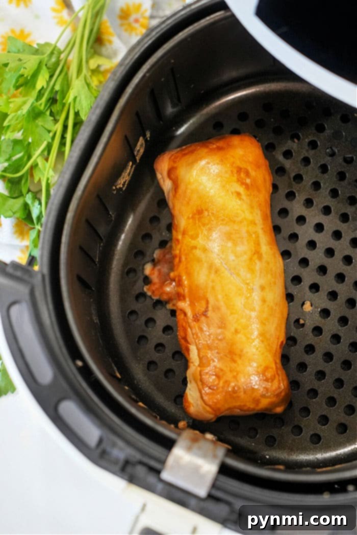 Craft Your Own Savory Pockets 9 homemade hot pocket in air fryer
