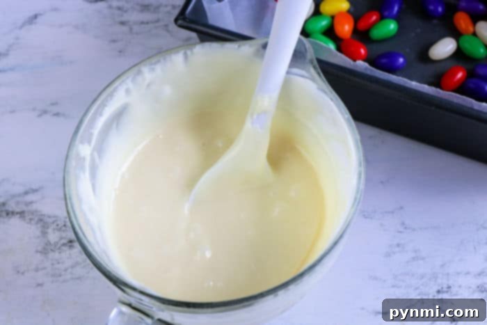 Creamy Microwave White Chocolate Fudge 5 How to make fudge easily in the microwave