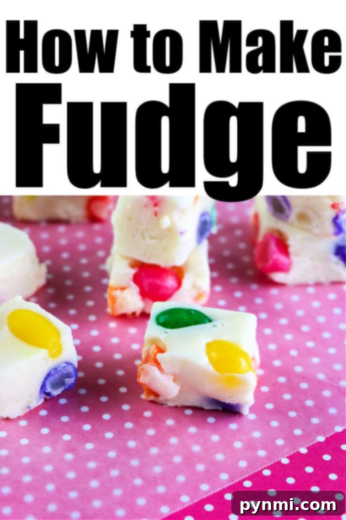 Creamy Microwave White Chocolate Fudge 6 How to Make White Chocolate Fudge in the Microwave - Final Product