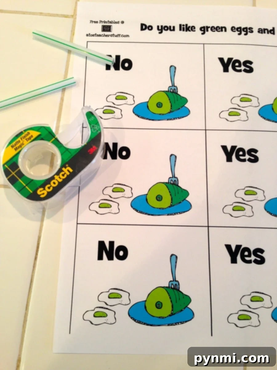 Seuss-tacular Birthday Bash Ideas 3 Free Dr. Seuss printable featuring 'Yes' and 'No' signs for party decorations or activities