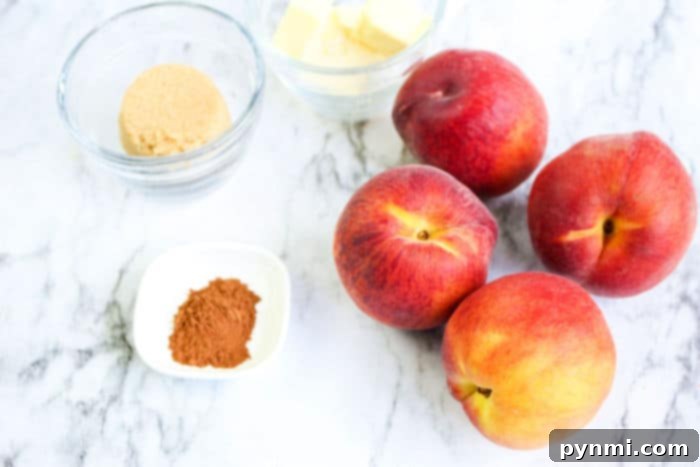 peaches in air fryer