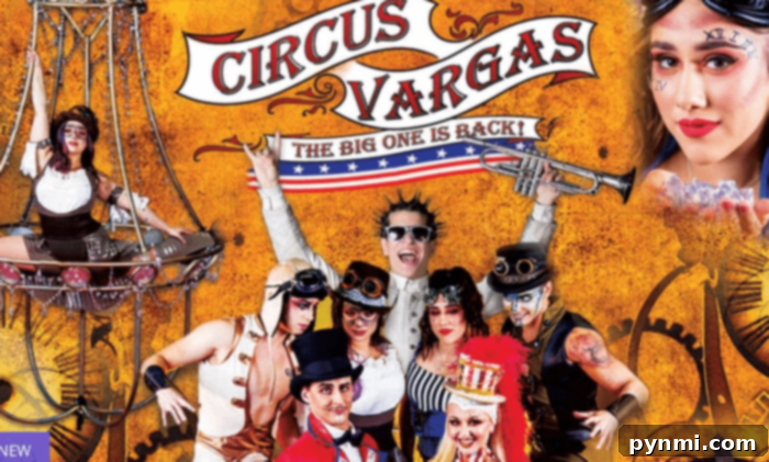 Exciting motorcycle stunts inside the Globe of Death at Circus Vargas