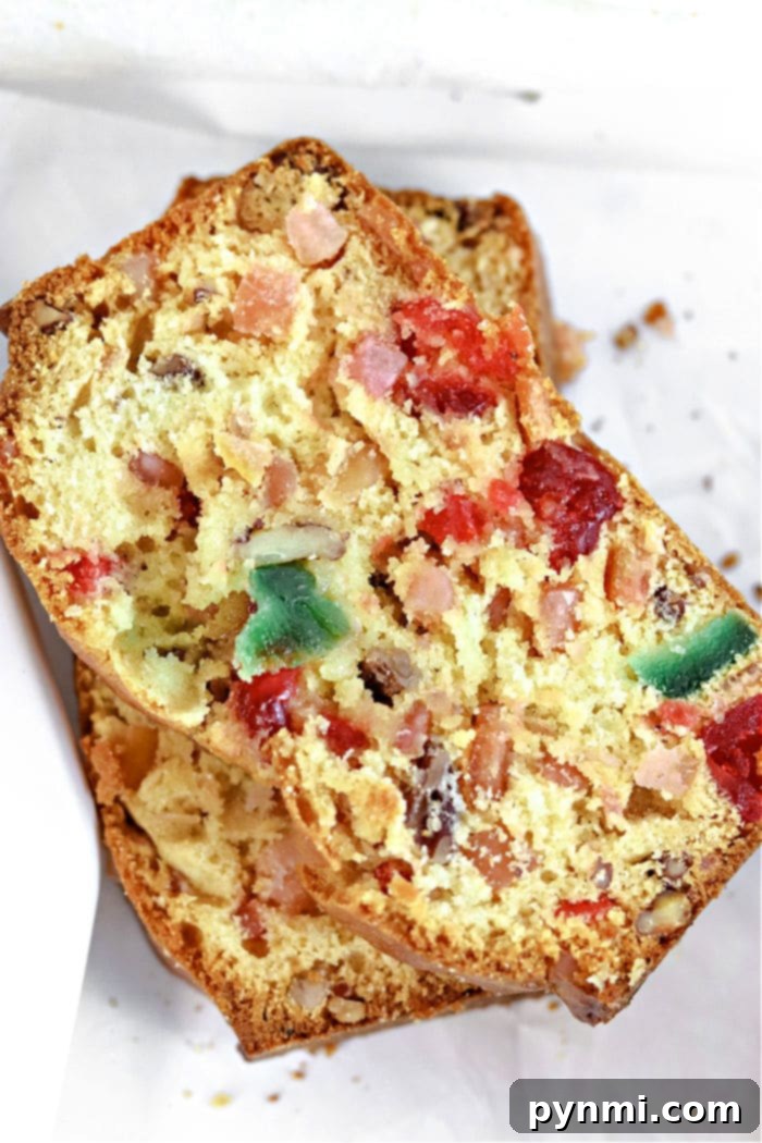 Grandmas Sweet Fruitcake Tradition 2 Easy Homemade Fruitcake, a traditional holiday dessert