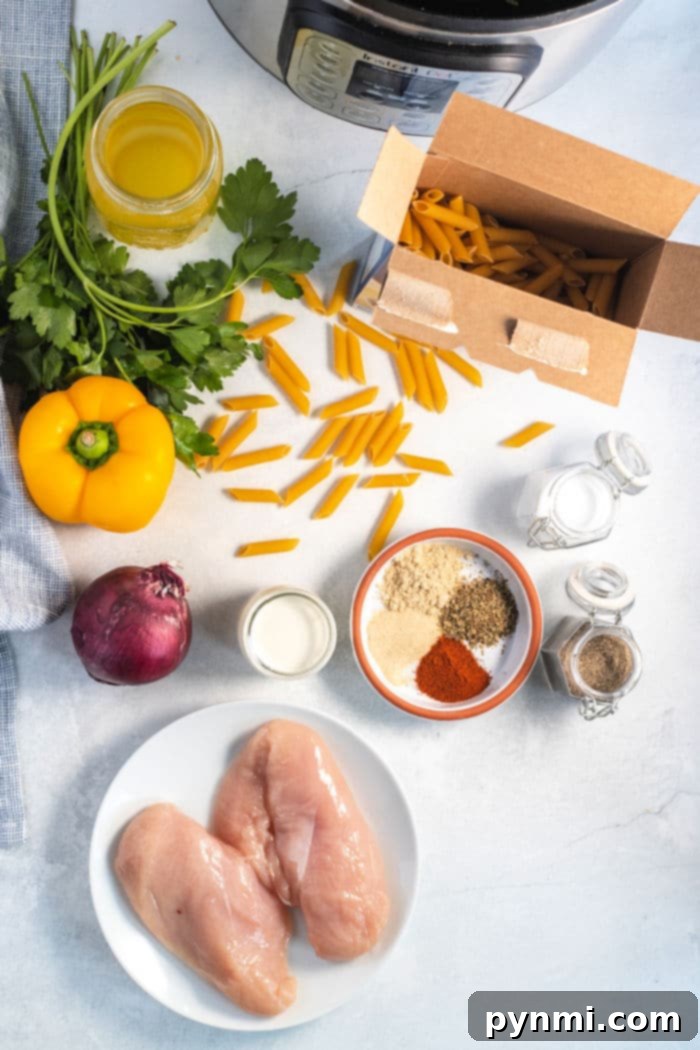 Instant Pot Chicken and noodles