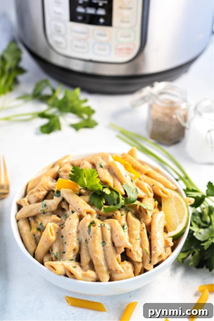 Instant Pot Cajun Chicken Pasta
