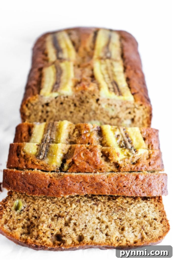 Ginger Banana Bread, a festive holiday dessert