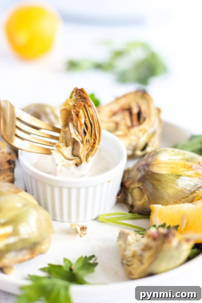 Crispy Air Fryer Artichoke Hearts 2 Air Fryer Artichoke