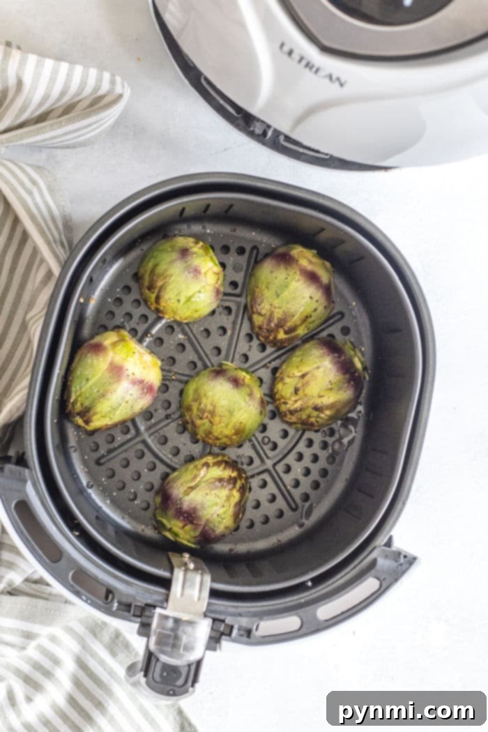 Crispy Air Fryer Artichoke Hearts 4 artichoke air fryer