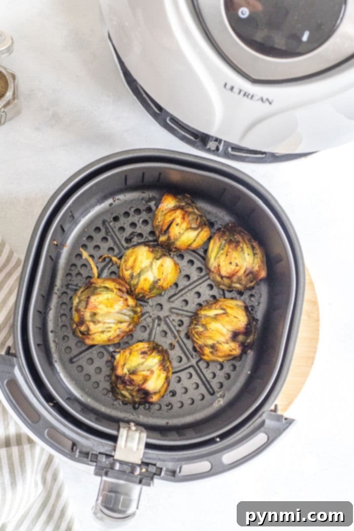 Crispy Air Fryer Artichoke Hearts 5 Air Fried Artichoke