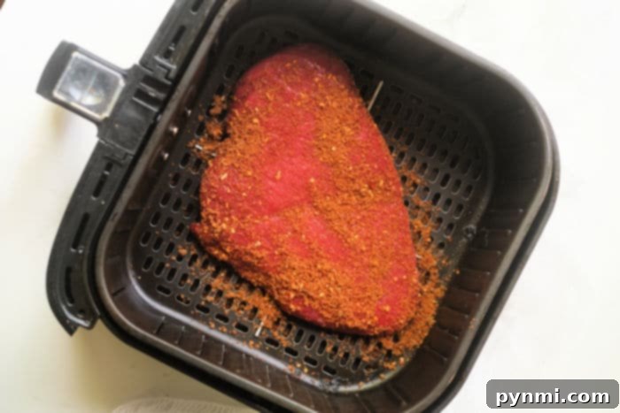 Flavor-Packed Air Fryer Dry Rub Flank Steak 5 steak in air fryer