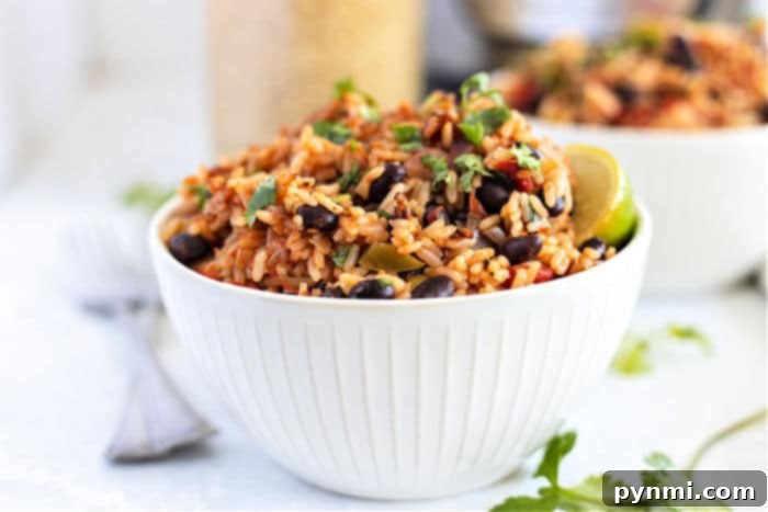Delicious Instant Pot Black Beans and Rice 8 Delicious and healthy Black Beans and Rice, perfect for a quick meal