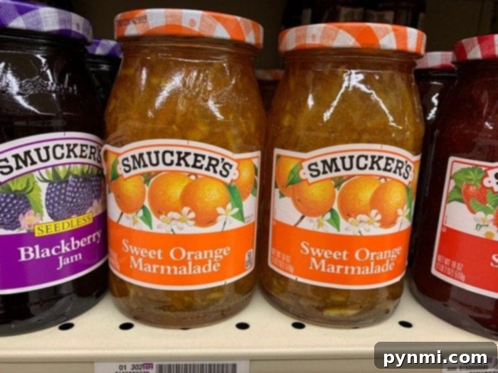 orange chicken with orange marmalade