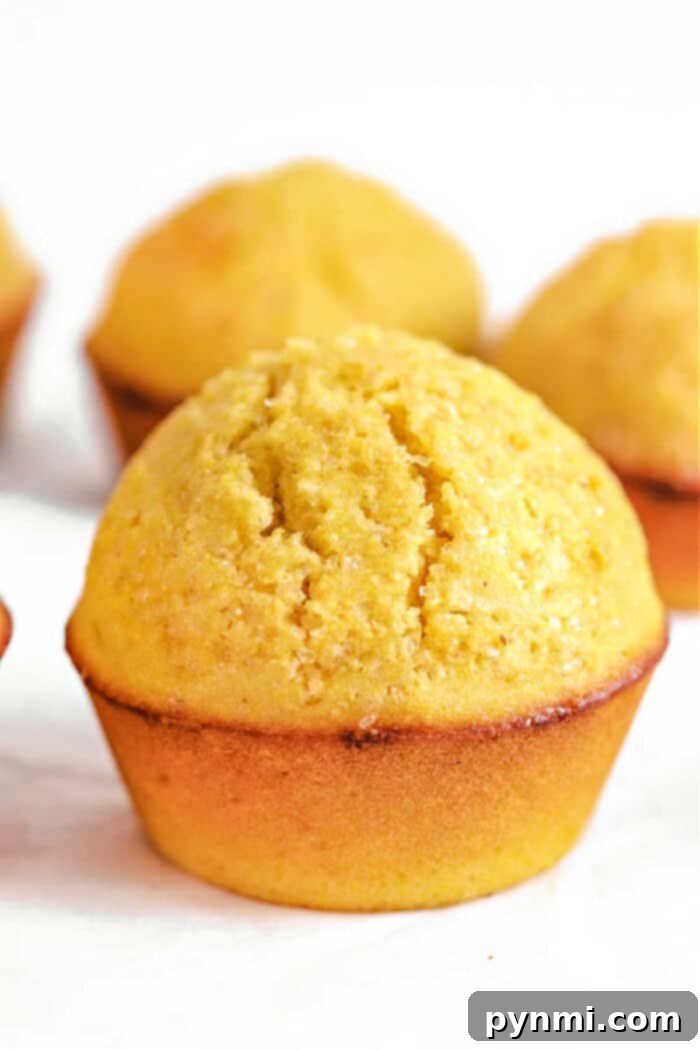 Golden Corn Muffins 2 Cornmeal-Muffins