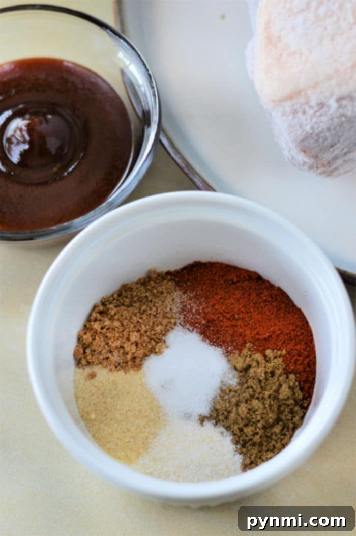 Pork dry seasoning blend