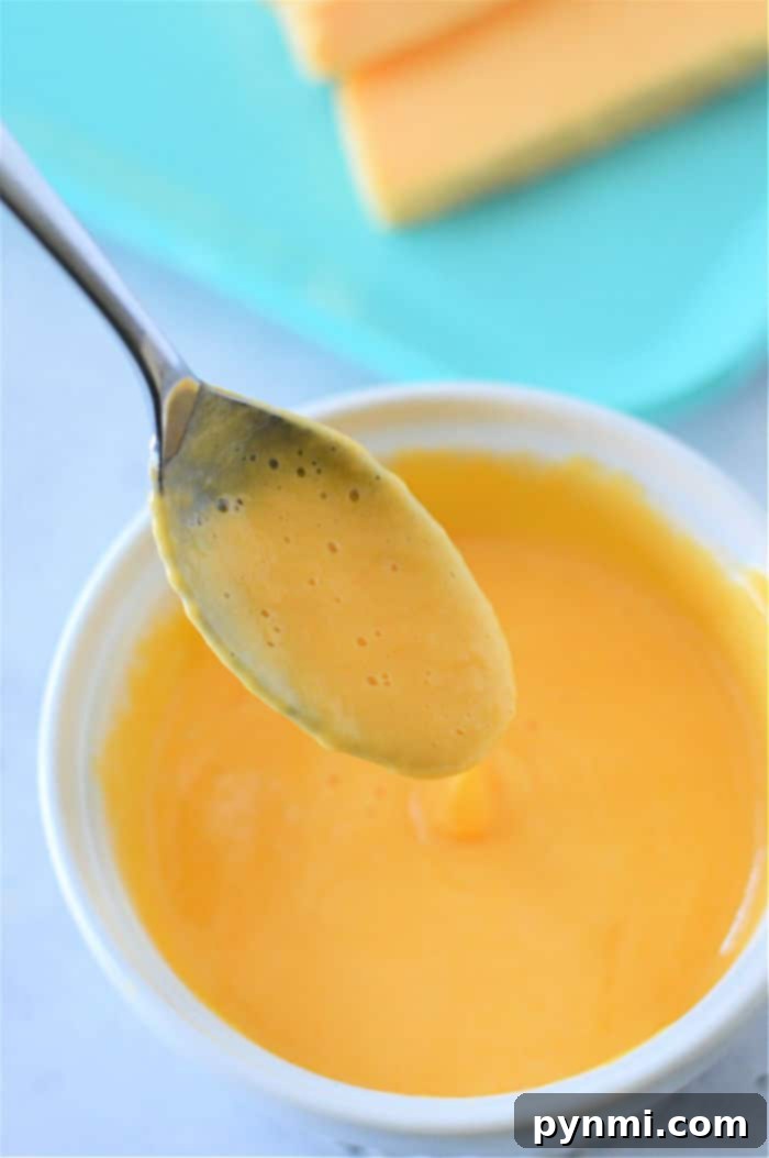 Whip Up Perfect Velveeta Cheese Sauce Every Time 10 Broccoli florets coated generously in smooth, homemade cheese sauce.