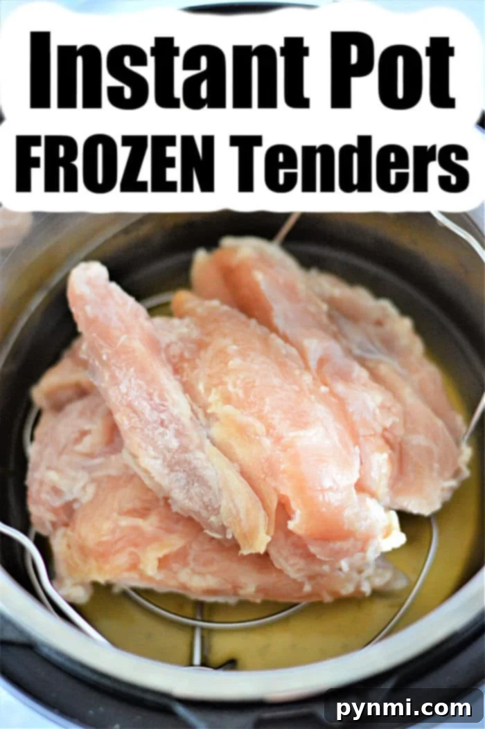 No Thaw Instant Pot Chicken Tenders 4 How to Cook Frozen Chicken Tenders Perfectly