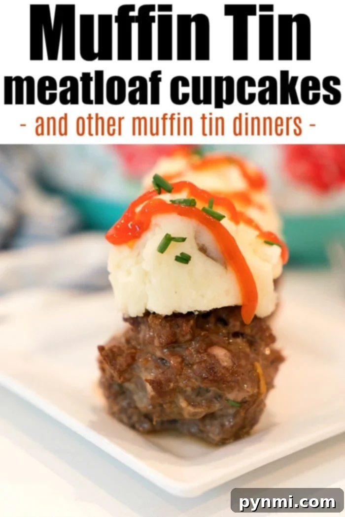 Muffin Tin Marvels 3 Muffin tin meatloaf, a quick and fun dinner idea