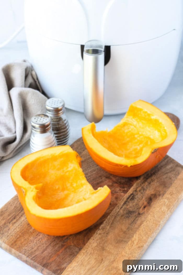 Air Fryer Roasted Pumpkin 5 Air Fryer Pumpkins