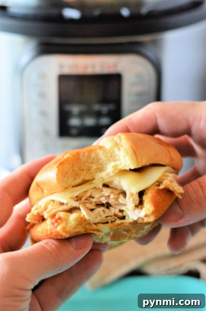 Easy Instant Pot Mississippi Chicken 8 Mississippi Chicken Instant Pot ready to eat