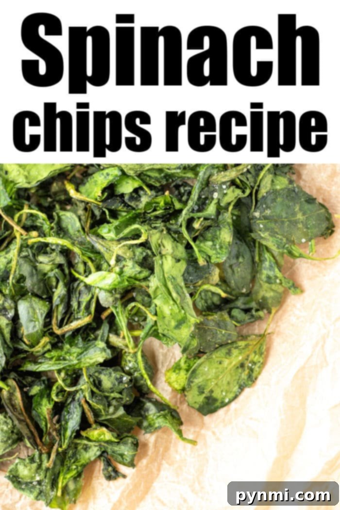 spinach chips