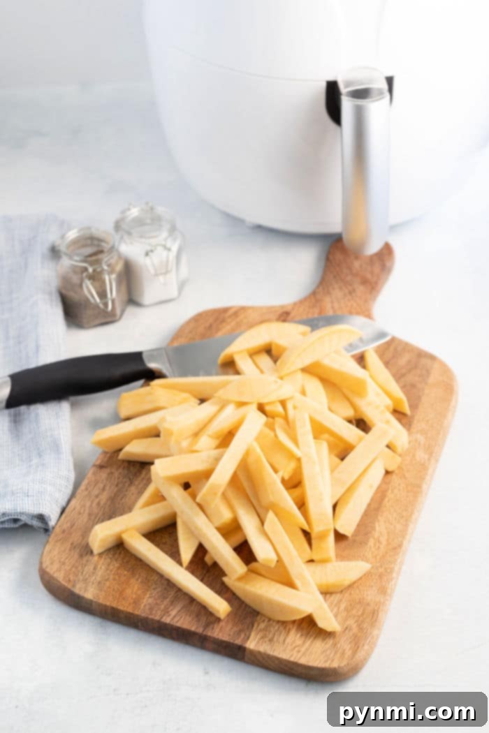 Crispy Turnip Fries 4 fried turnips