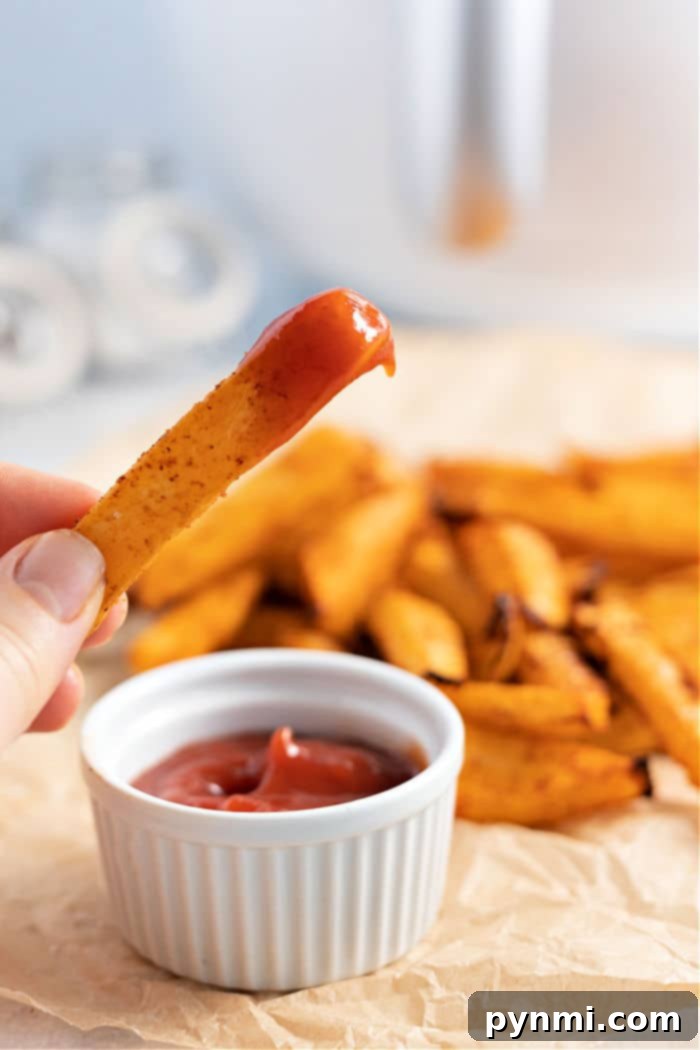 Crispy Turnip Fries 7 turnip fries