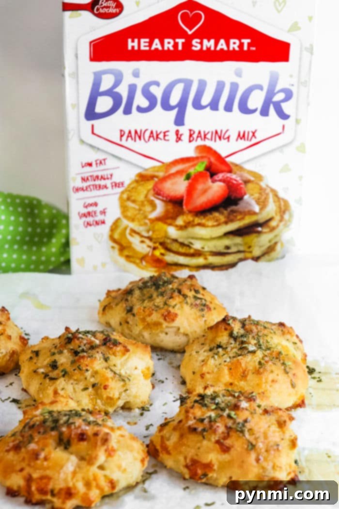 Bisquick Cheddar Bay Biscuits - Red Lobster Copycat