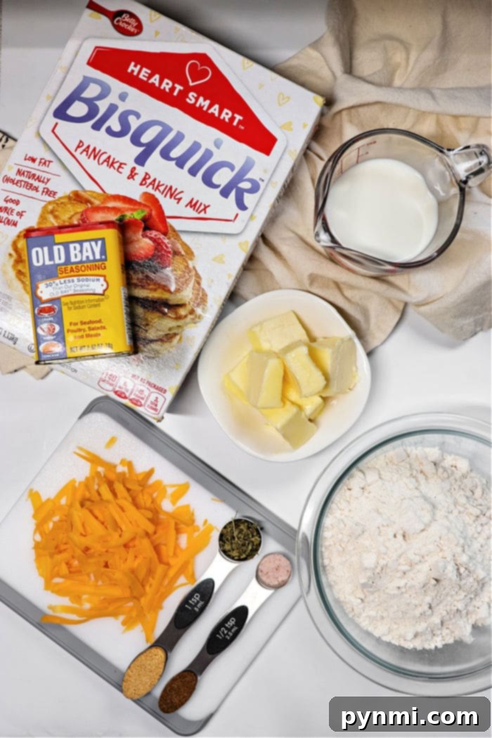 Bisquick Cheddar Biscuits for an Easy Side Dish