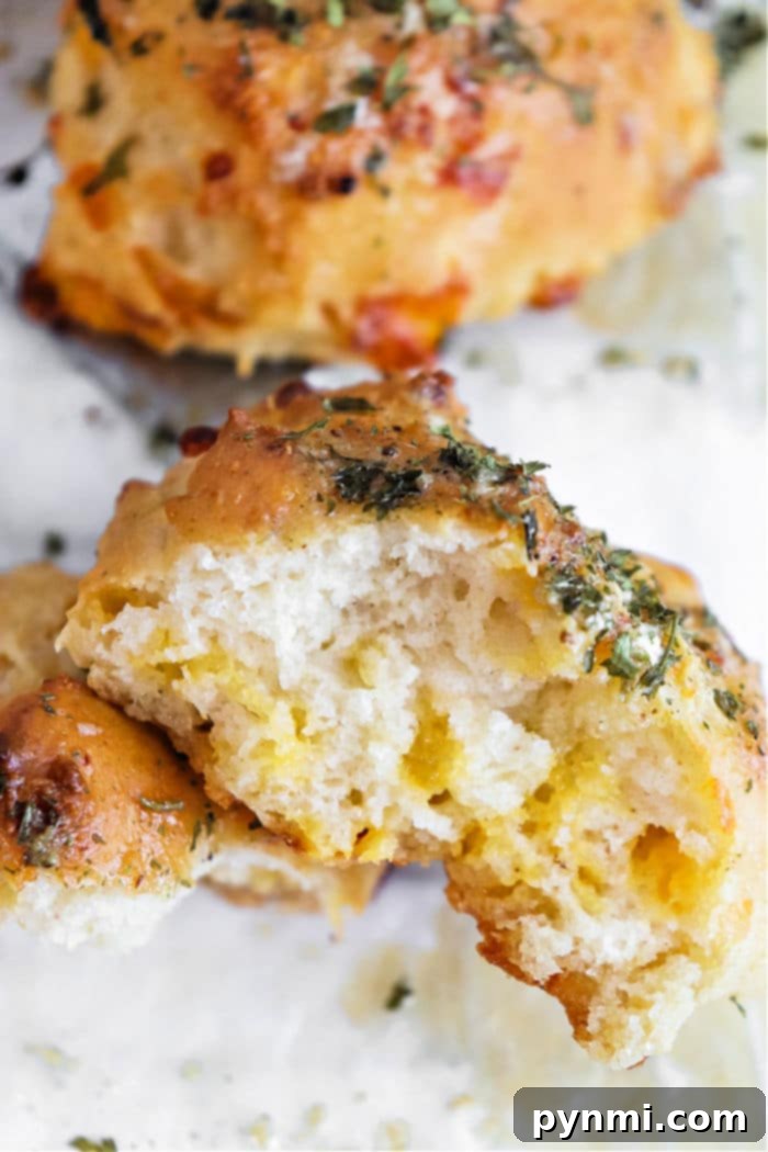 Cheddar Biscuits, fresh from the oven