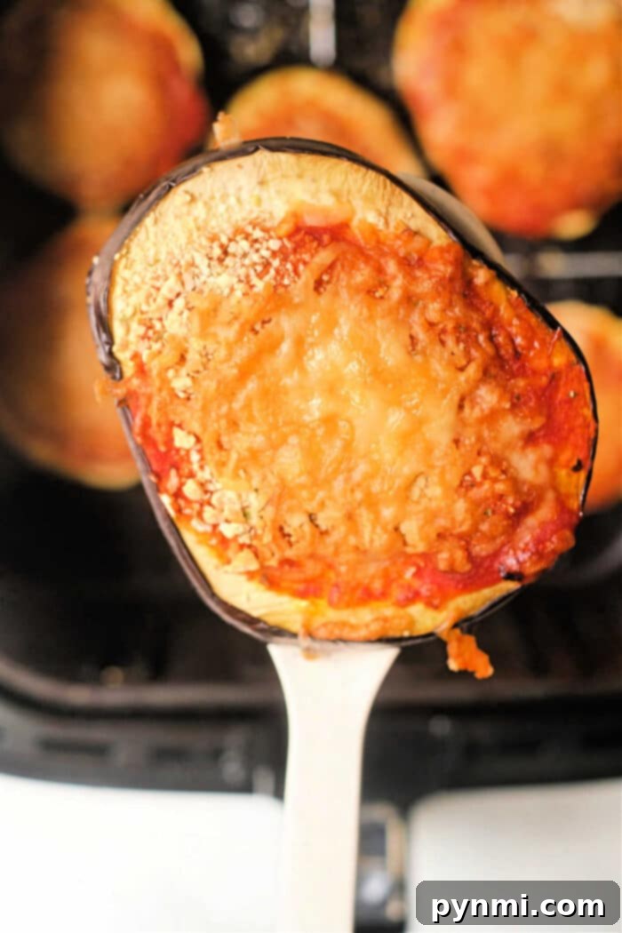 Crispy Air Fried Eggplant Parmesan No Breading 9 Air Fryer Eggplant Parm No Breadcrumbs, presented as a delicious and healthy meal