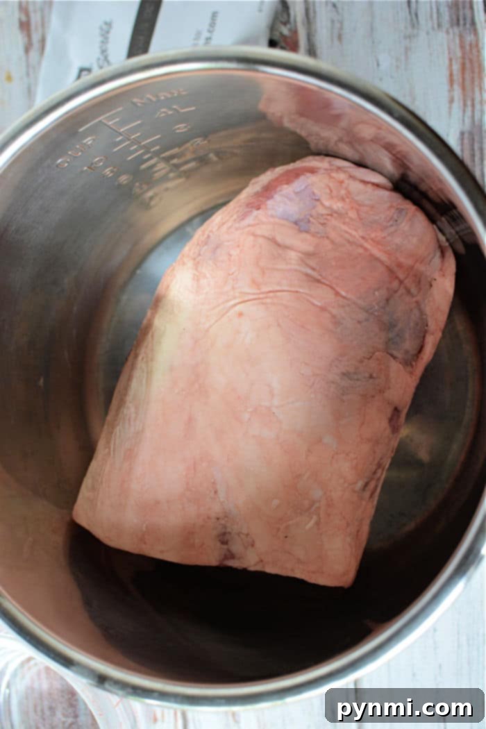 Fall-Apart Tender Instant Pot Rump Roast 4 rump roast