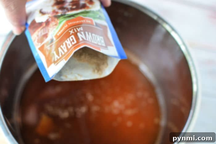 Fall-Apart Tender Instant Pot Rump Roast 6 rump roast with gravy