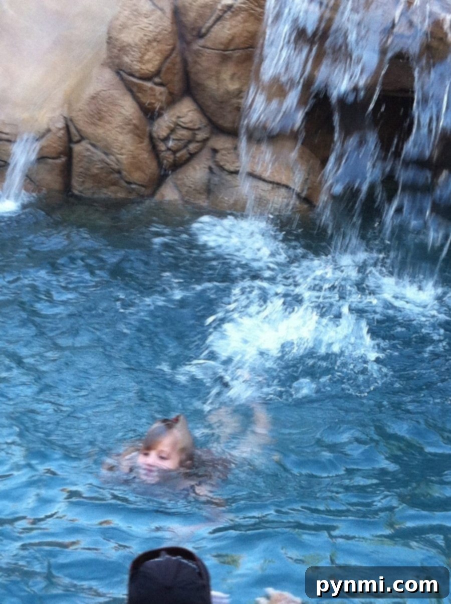 Awesome Otters Temecula swim instructor with child