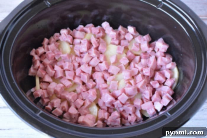 crockpot ham potato recipe