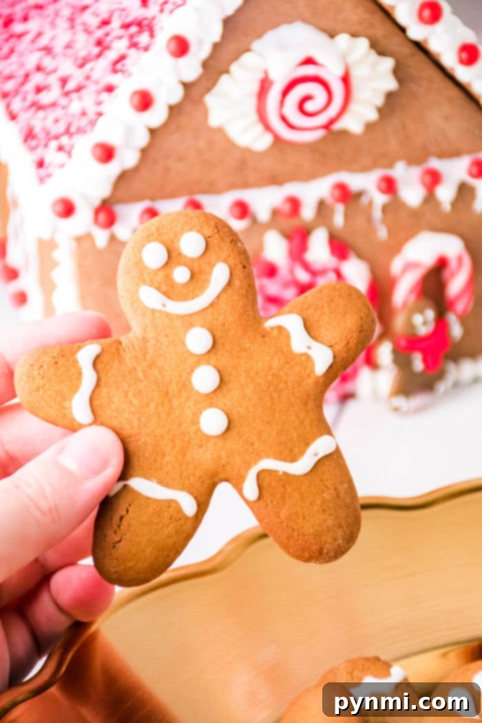 homemade gingerbread men