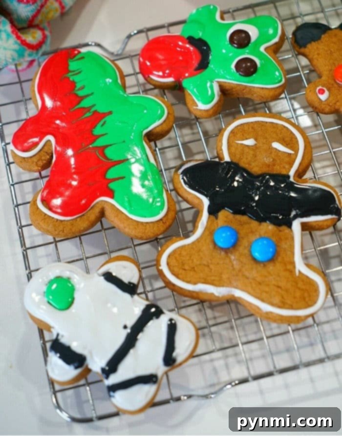 cake mix gingerbread men