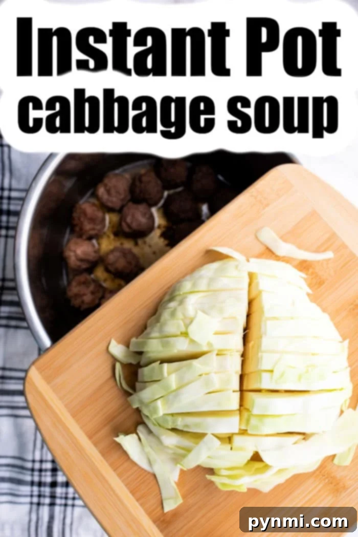 Grandma's Cabbage Soup 4 instant pot cabbage soup