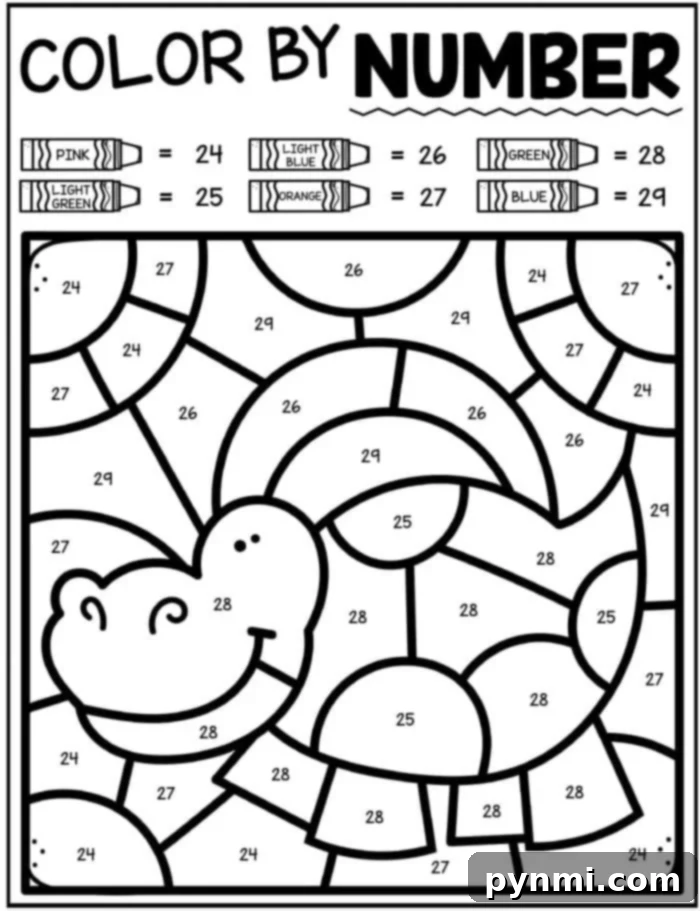 Alligator Coloring Page Printable for Kids